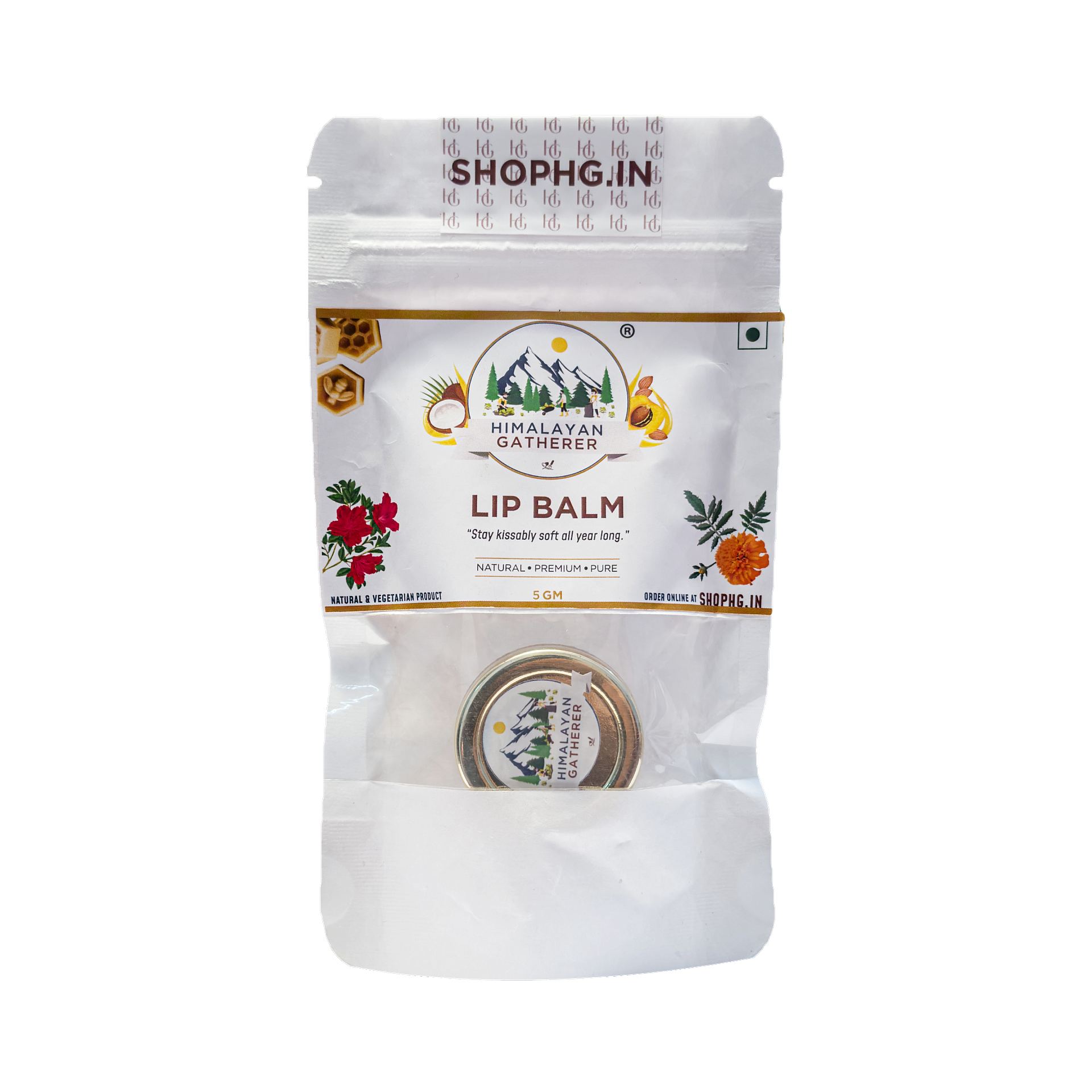 Handmade Natural Lip Balm 5 GM Image